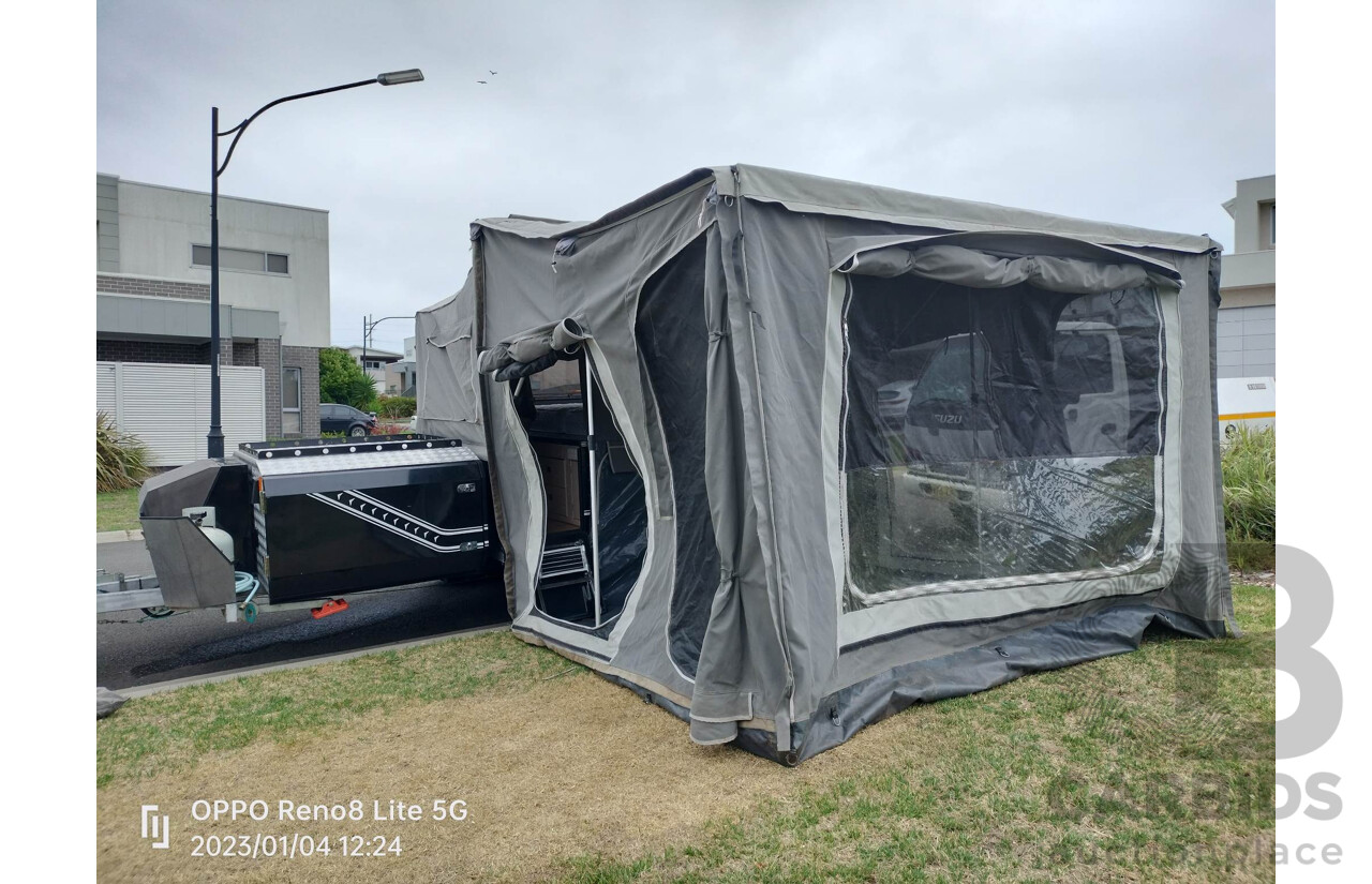 2016 Ezytrail Portland LX 5.3m (17ft) Off Road Soft Floor Camper Trailer