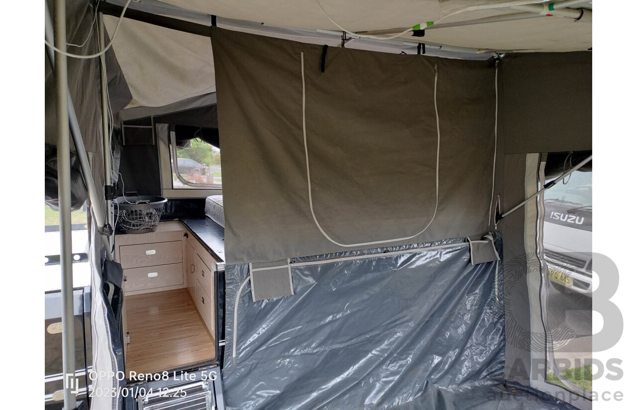 2016 Ezytrail Portland LX 5.3m (17ft) Off Road Soft Floor Camper Trailer