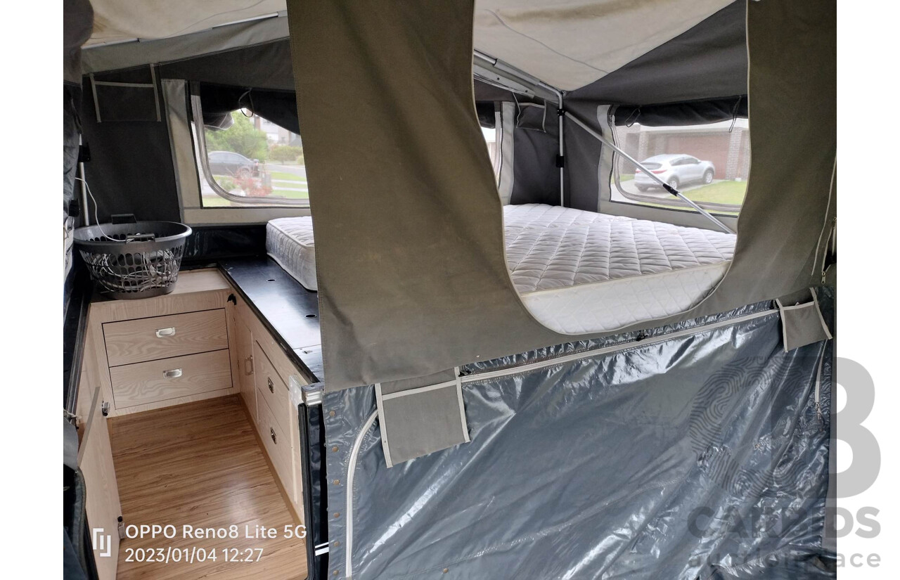 2016 Ezytrail Portland LX 5.3m (17ft) Off Road Soft Floor Camper Trailer