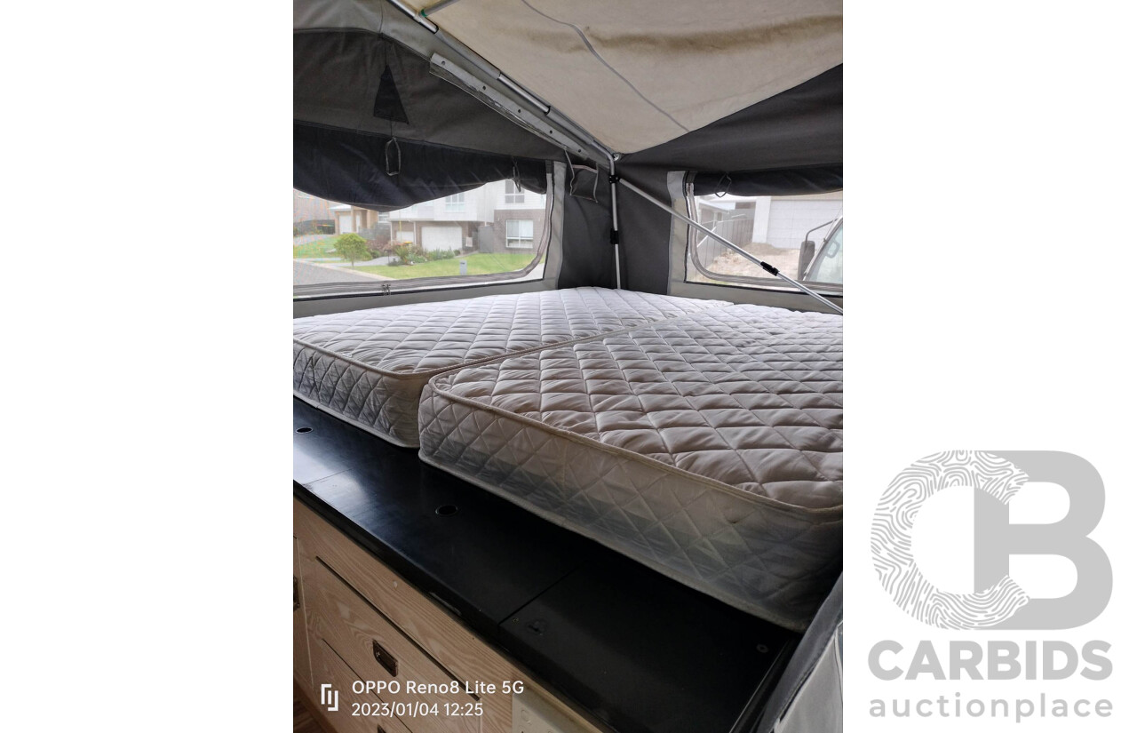 2016 Ezytrail Portland LX 5.3m (17ft) Off Road Soft Floor Camper Trailer