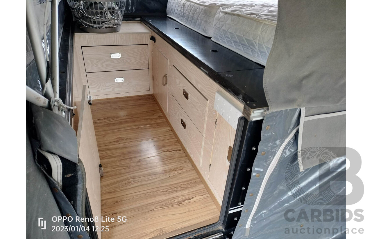 2016 Ezytrail Portland LX 5.3m (17ft) Off Road Soft Floor Camper Trailer