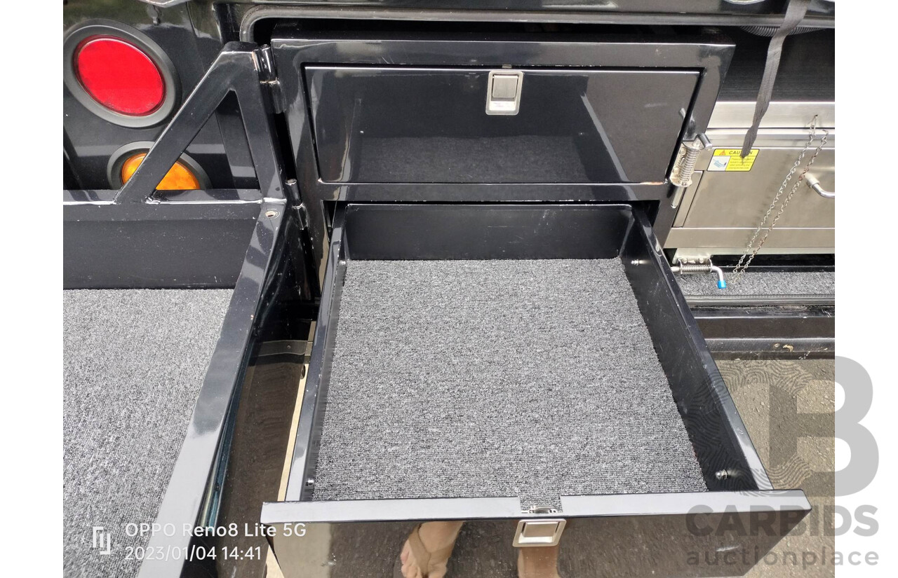 2016 Ezytrail Portland LX 5.3m (17ft) Off Road Soft Floor Camper Trailer