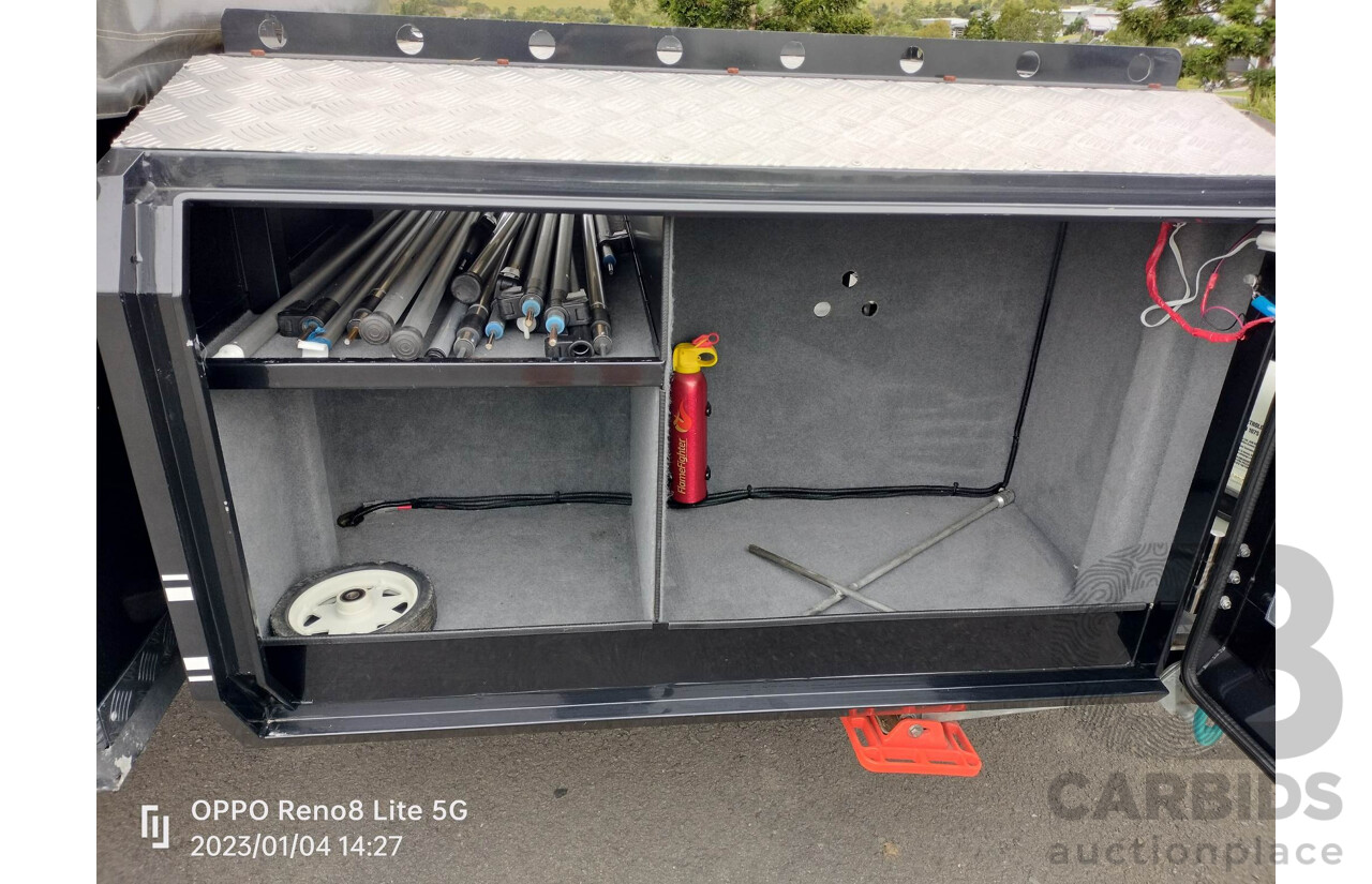 2016 Ezytrail Portland LX 5.3m (17ft) Off Road Soft Floor Camper Trailer