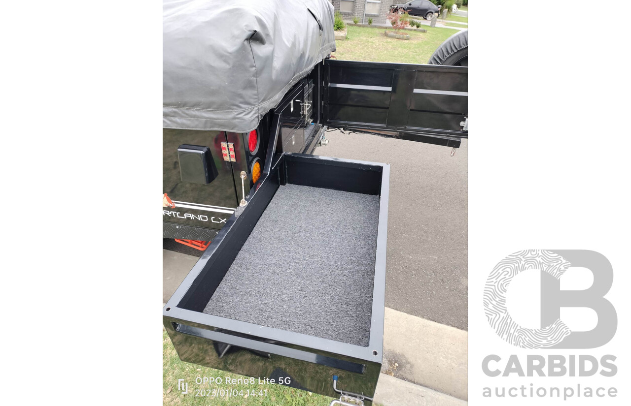 2016 Ezytrail Portland LX 5.3m (17ft) Off Road Soft Floor Camper Trailer