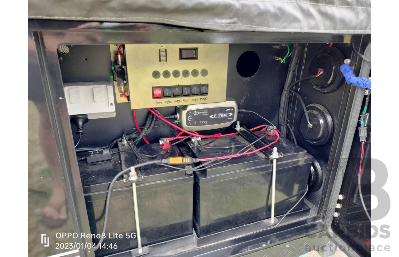 2016 Ezytrail Portland LX 5.3m (17ft) Off Road Soft Floor Camper Trailer