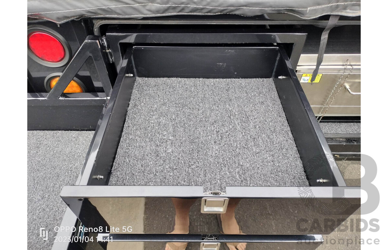 2016 Ezytrail Portland LX 5.3m (17ft) Off Road Soft Floor Camper Trailer