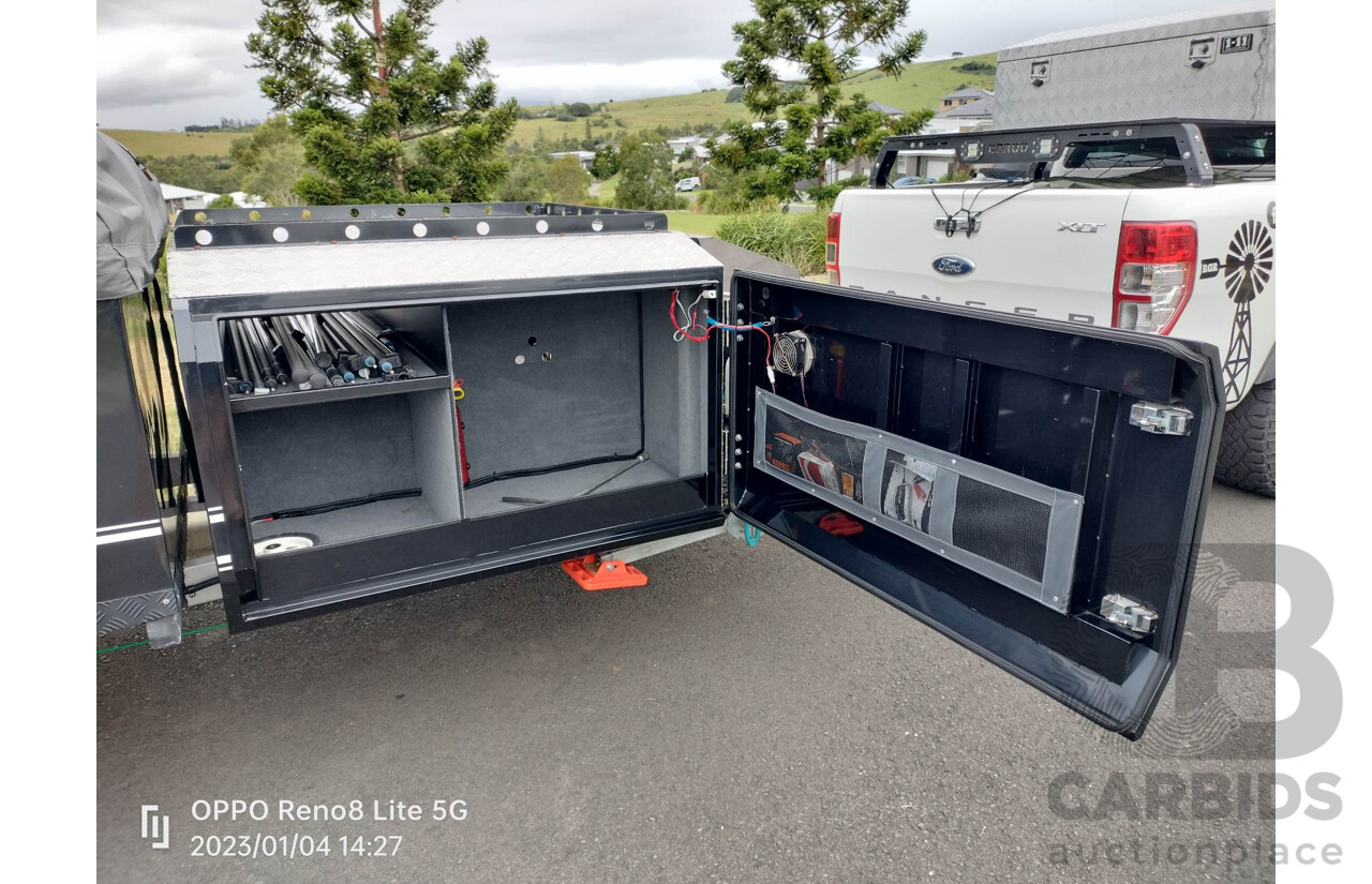 2016 Ezytrail Portland LX 5.3m (17ft) Off Road Soft Floor Camper Trailer