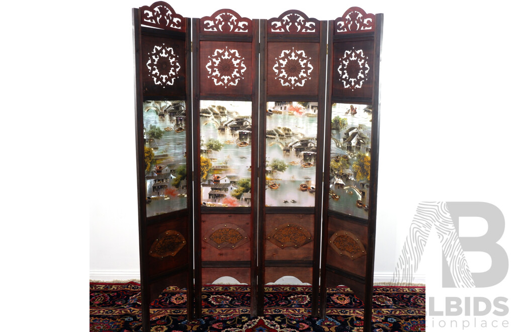 Pair of Modern Chinese Dressing Screens