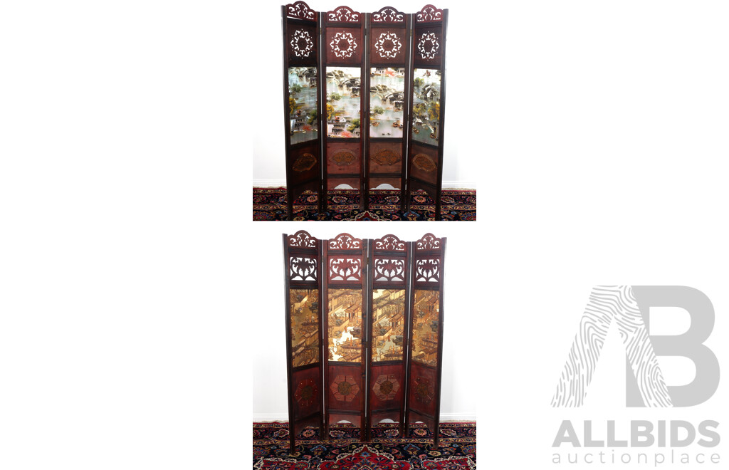 Pair of Modern Chinese Dressing Screens