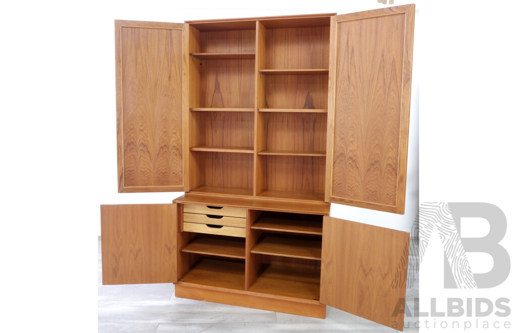 Mid Century Bruksbo Norway Wall Unit