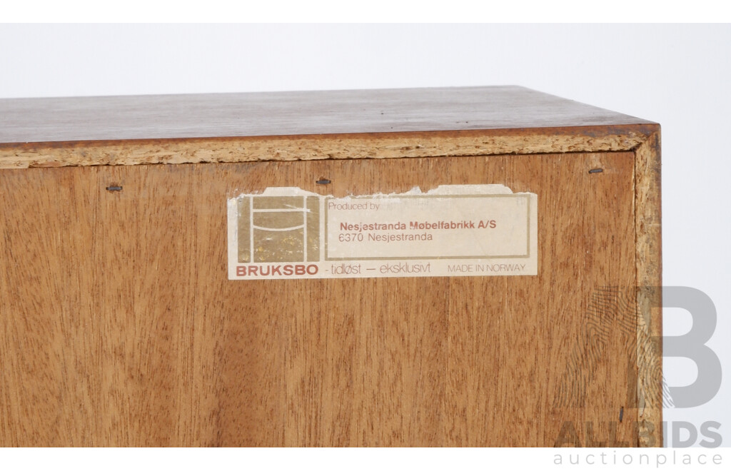 Mid Century Bruksbo Norway Wall Unit