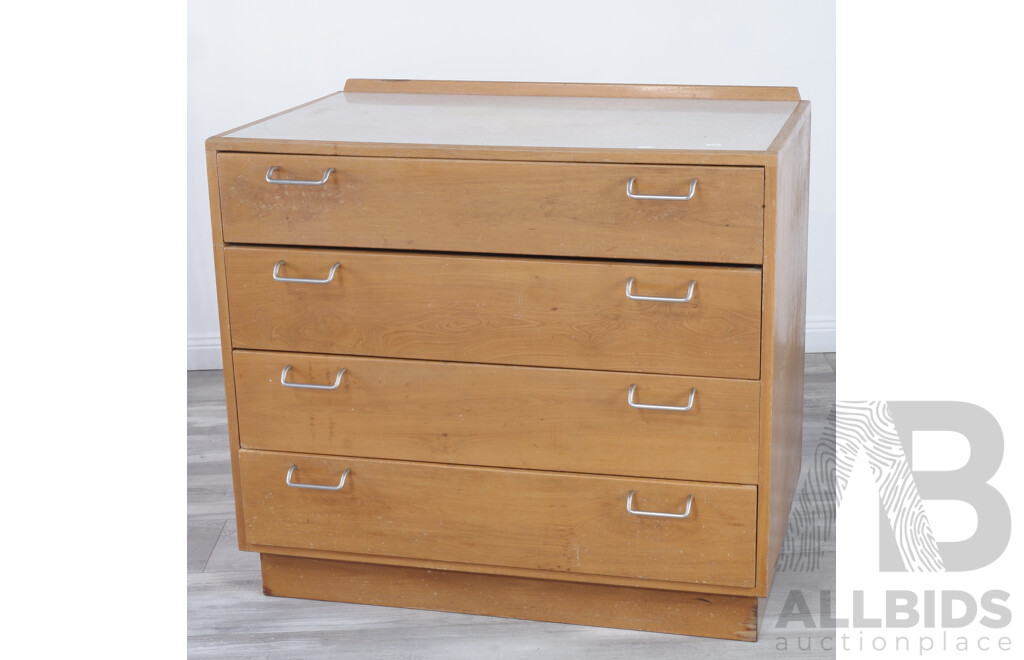 ANU Design School Coachwood Chest of Drawers