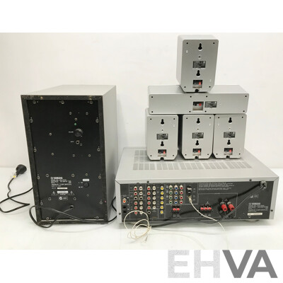 Yamaha (HTR-5930) Natural Sound Receiver with Speakers