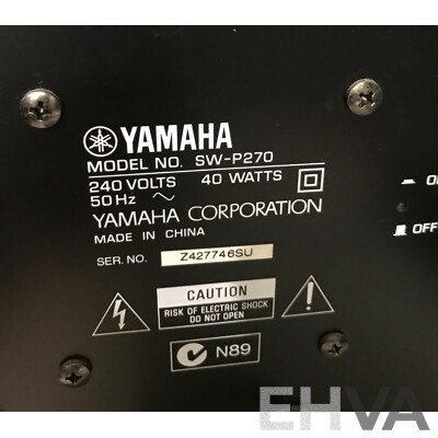 Yamaha (HTR-5930) Natural Sound Receiver with Speakers