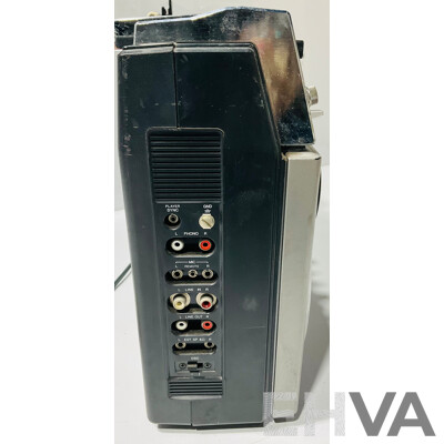 Vintage Aiwa Stereo Radio Cassette Recorder 955 (Model No. TPR-955G) with Electric Cord