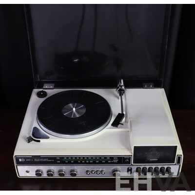 Vintage PYE MRC 4 AM FM MPX Radio Stereo Turntable Cassette Player