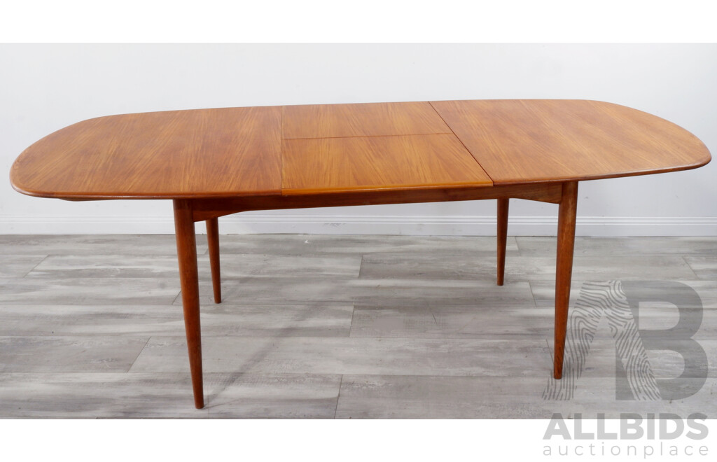 Mid Century Teak Extension Dining Table