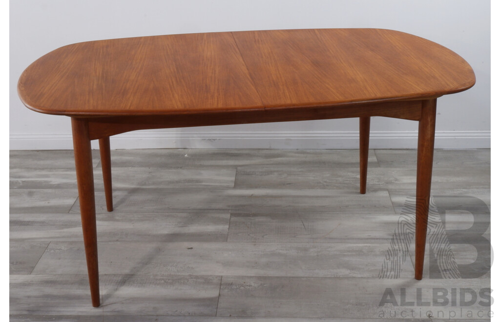 Mid Century Teak Extension Dining Table