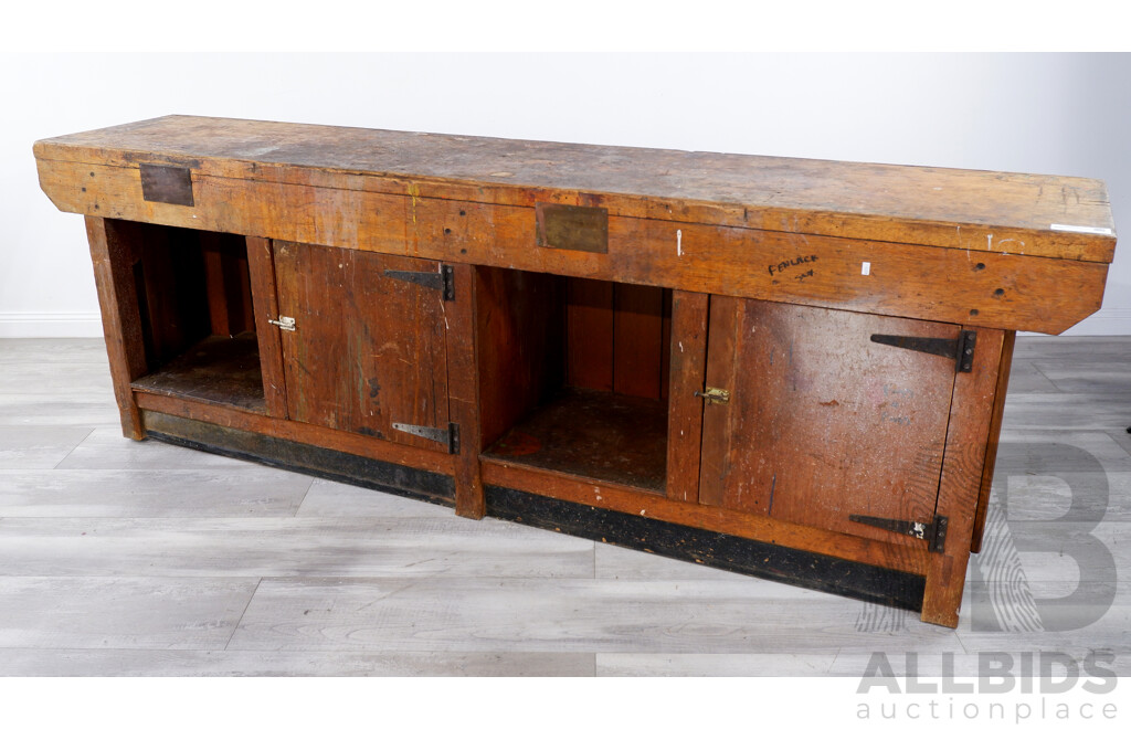 Vintage Timber Works Bench