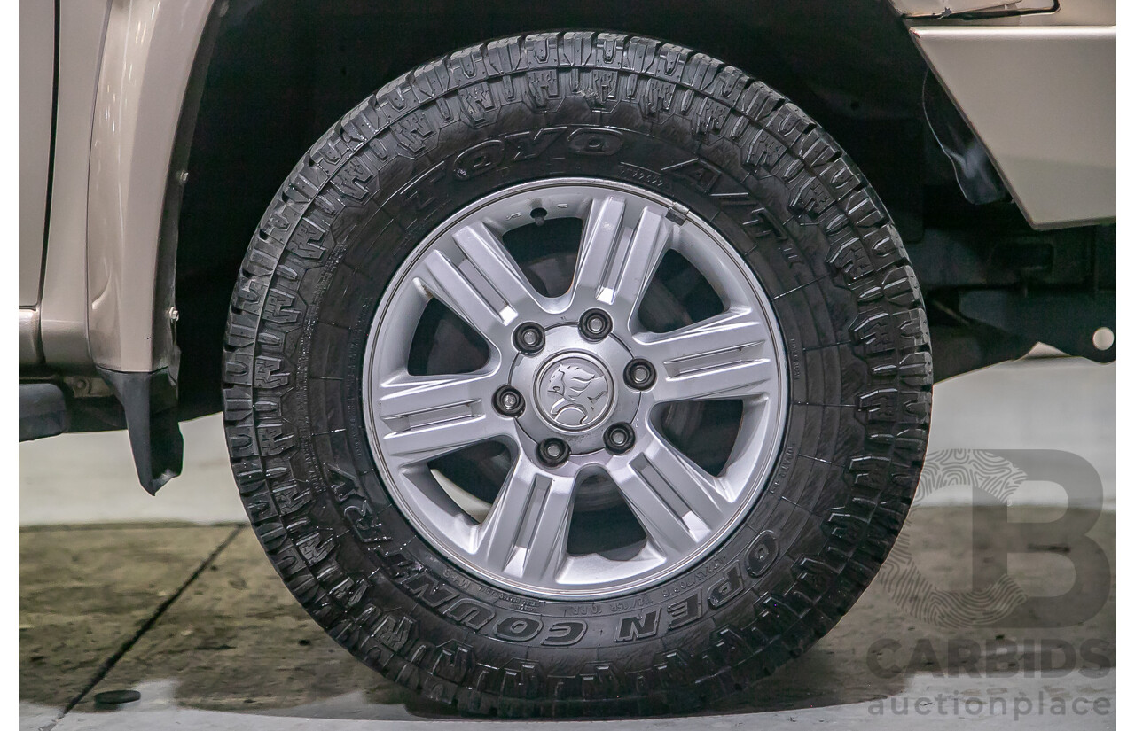 5/2008 Holden Colorado LT-R (4x4) RC Crew Cab P/Up Metallic Gold Turbo Diesel 3.0L