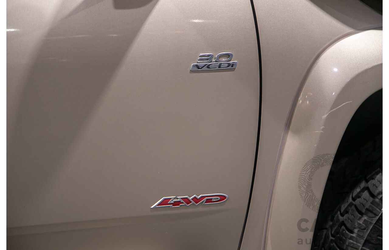 5/2008 Holden Colorado LT-R (4x4) RC Crew Cab P/Up Metallic Gold Turbo Diesel 3.0L