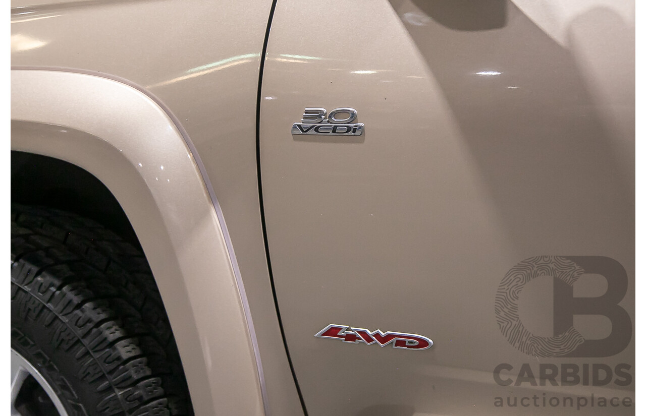 5/2008 Holden Colorado LT-R (4x4) RC Crew Cab P/Up Metallic Gold Turbo Diesel 3.0L