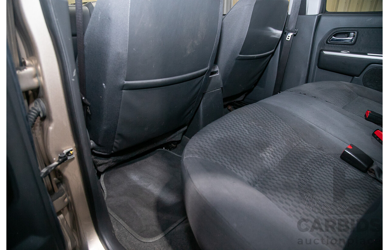 5/2008 Holden Colorado LT-R (4x4) RC Crew Cab P/Up Metallic Gold Turbo Diesel 3.0L