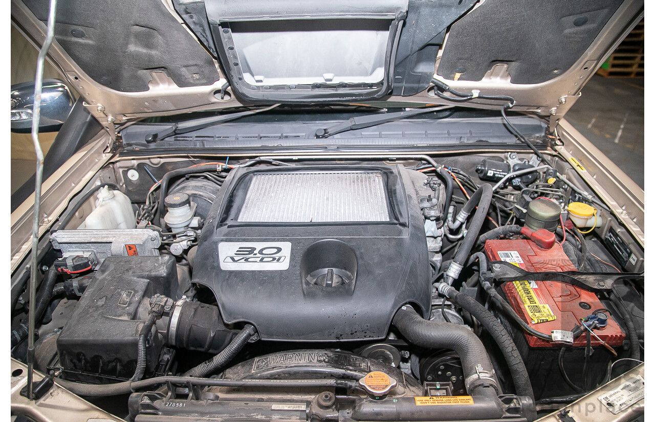 5/2008 Holden Colorado LT-R (4x4) RC Crew Cab P/Up Metallic Gold Turbo Diesel 3.0L