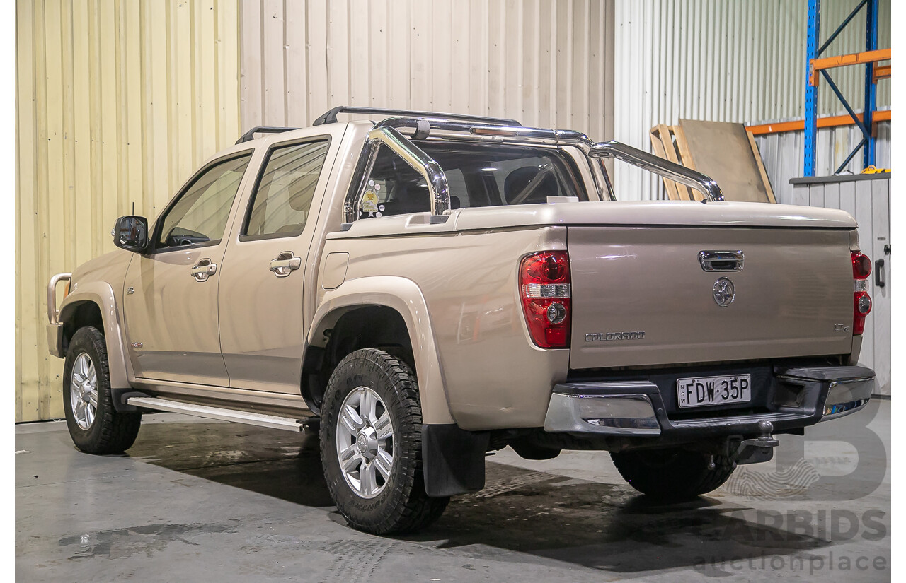 5/2008 Holden Colorado LT-R (4x4) RC Crew Cab P/Up Metallic Gold Turbo Diesel 3.0L