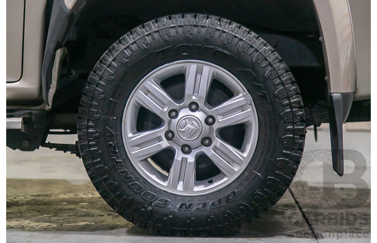 5/2008 Holden Colorado LT-R (4x4) RC Crew Cab P/Up Metallic Gold Turbo Diesel 3.0L