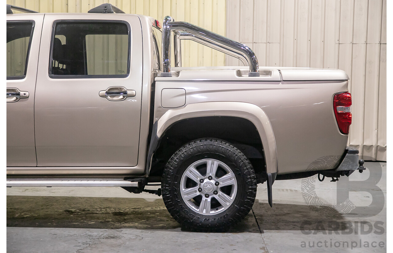 5/2008 Holden Colorado LT-R (4x4) RC Crew Cab P/Up Metallic Gold Turbo Diesel 3.0L