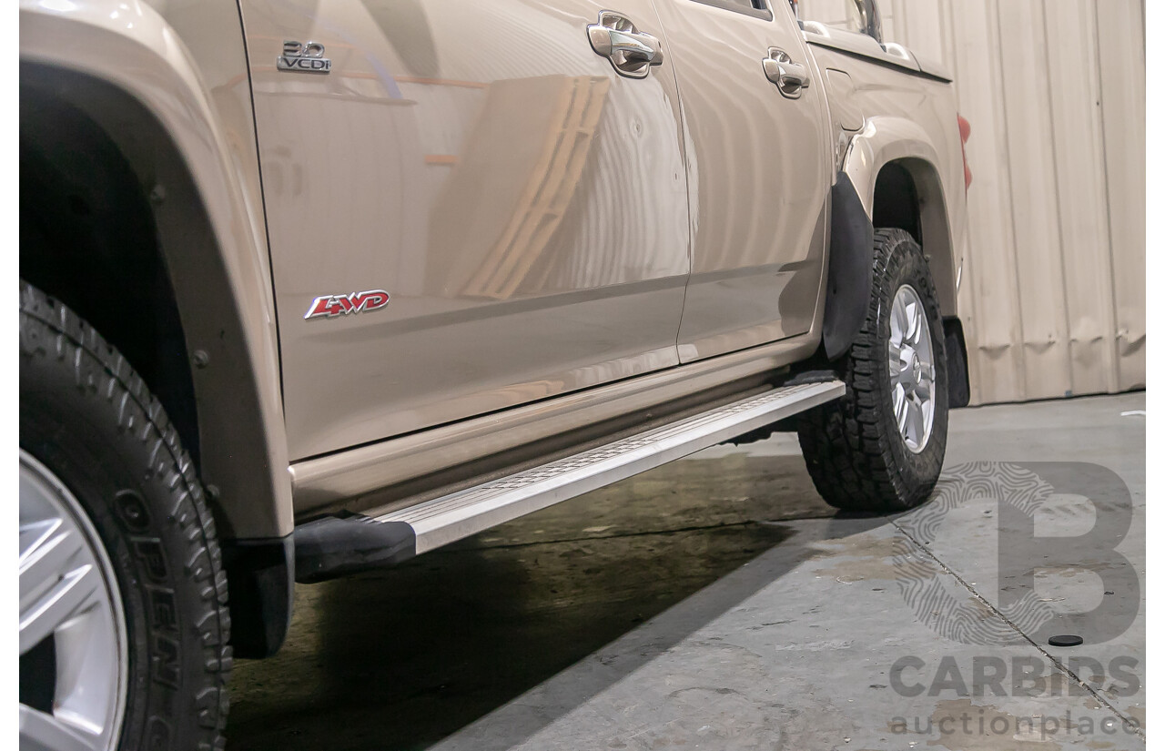 5/2008 Holden Colorado LT-R (4x4) RC Crew Cab P/Up Metallic Gold Turbo Diesel 3.0L
