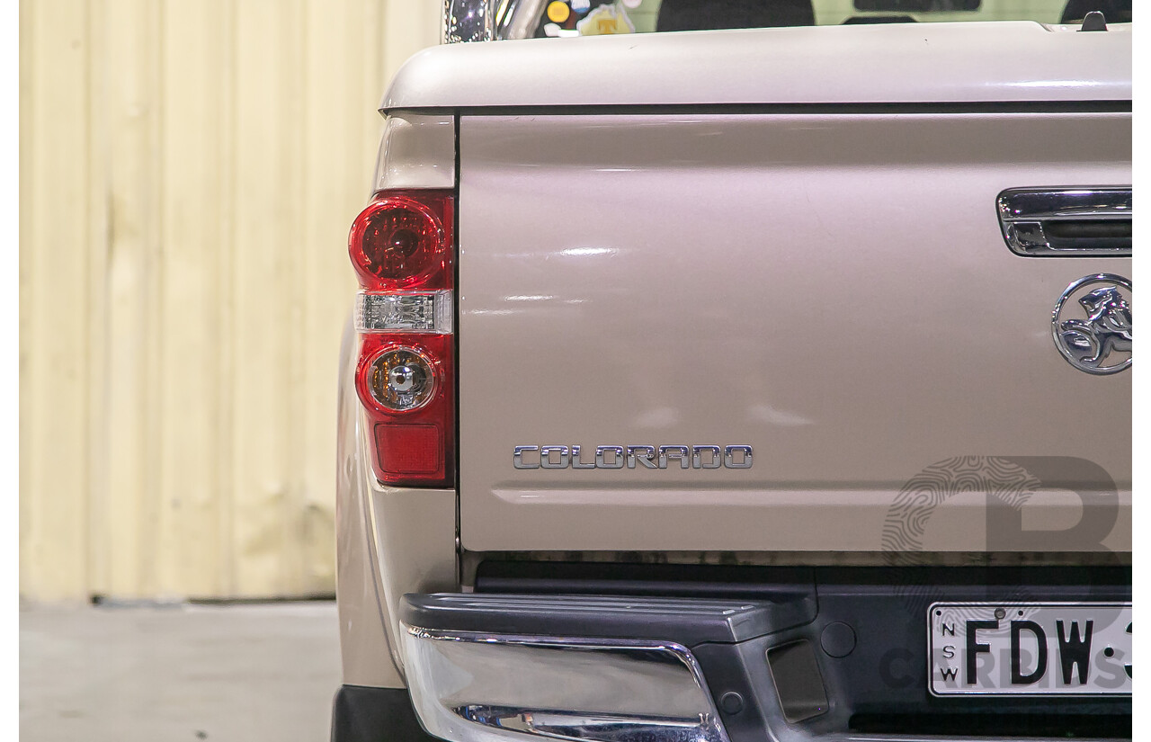 5/2008 Holden Colorado LT-R (4x4) RC Crew Cab P/Up Metallic Gold Turbo Diesel 3.0L