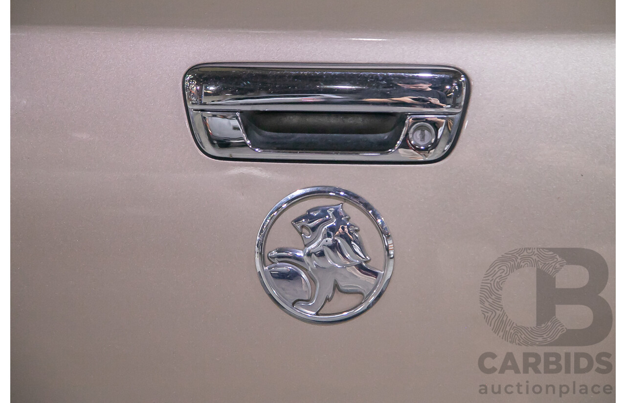 5/2008 Holden Colorado LT-R (4x4) RC Crew Cab P/Up Metallic Gold Turbo Diesel 3.0L