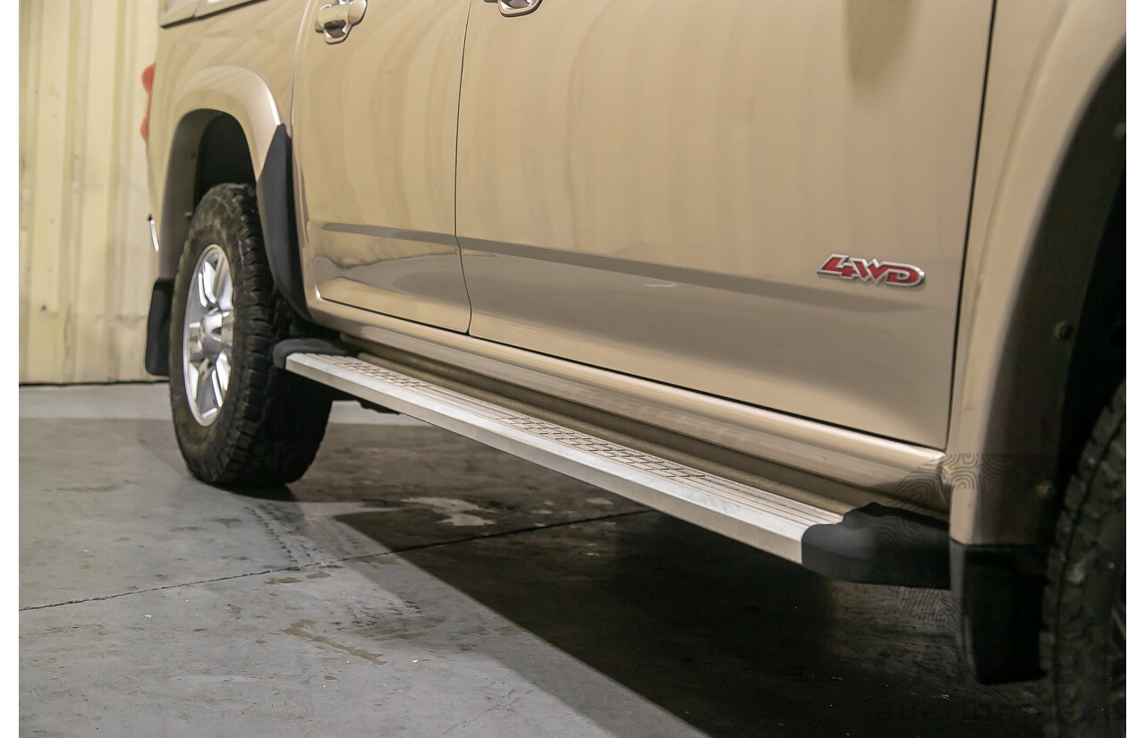 5/2008 Holden Colorado LT-R (4x4) RC Crew Cab P/Up Metallic Gold Turbo Diesel 3.0L