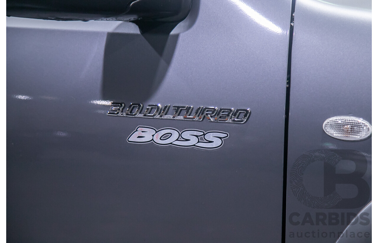 3/2011 Mazda Bt50 BOSS B3000 DX (4x2) 09 UPGRADE Dual Cab P/Up Grey Turbo Diesel 3.0L