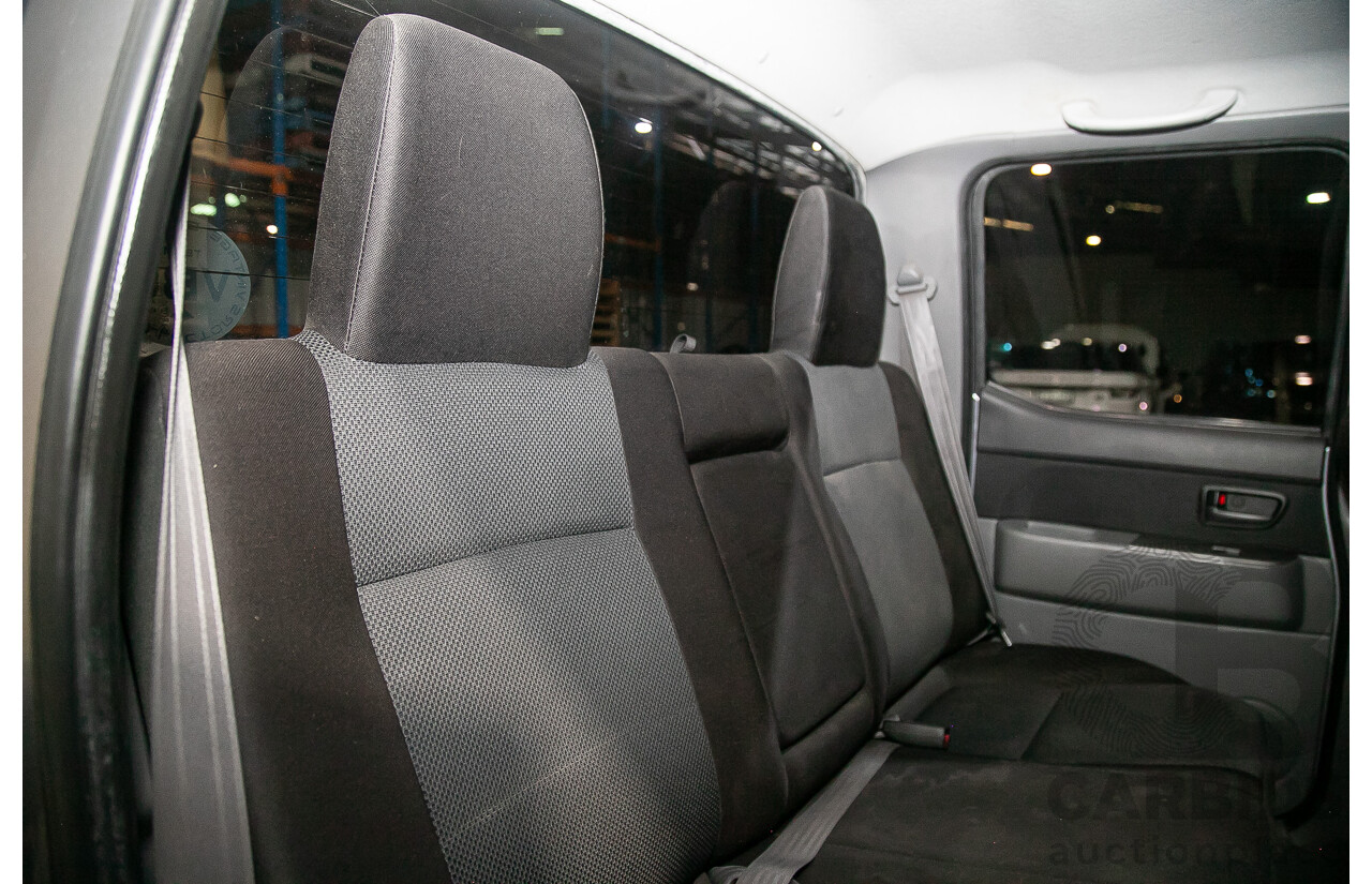 3/2011 Mazda Bt50 BOSS B3000 DX (4x2) 09 UPGRADE Dual Cab P/Up Grey Turbo Diesel 3.0L