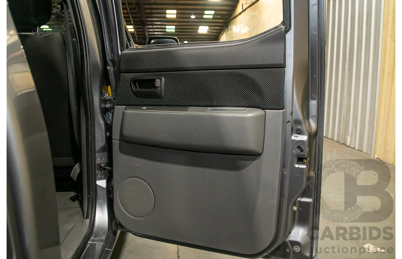 3/2011 Mazda Bt50 BOSS B3000 DX (4x2) 09 UPGRADE Dual Cab P/Up Grey Turbo Diesel 3.0L