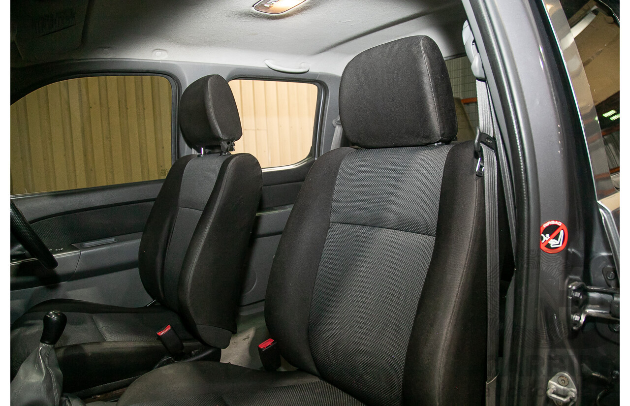 3/2011 Mazda Bt50 BOSS B3000 DX (4x2) 09 UPGRADE Dual Cab P/Up Grey Turbo Diesel 3.0L