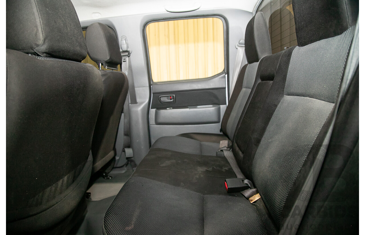 3/2011 Mazda Bt50 BOSS B3000 DX (4x2) 09 UPGRADE Dual Cab P/Up Grey Turbo Diesel 3.0L