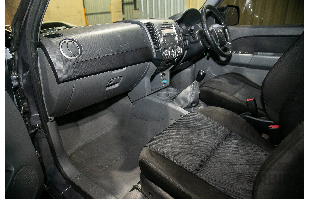 3/2011 Mazda Bt50 BOSS B3000 DX (4x2) 09 UPGRADE Dual Cab P/Up Grey Turbo Diesel 3.0L