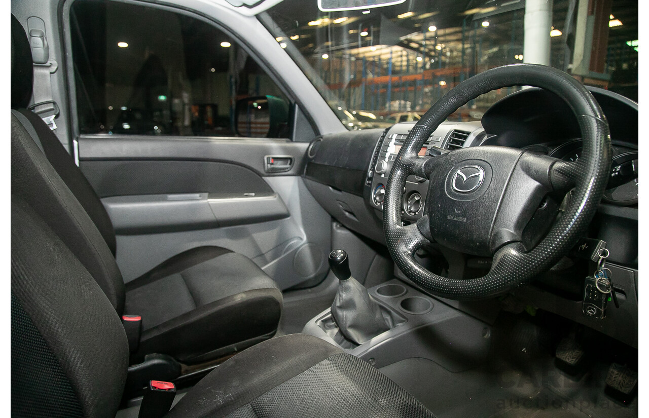 3/2011 Mazda Bt50 BOSS B3000 DX (4x2) 09 UPGRADE Dual Cab P/Up Grey Turbo Diesel 3.0L