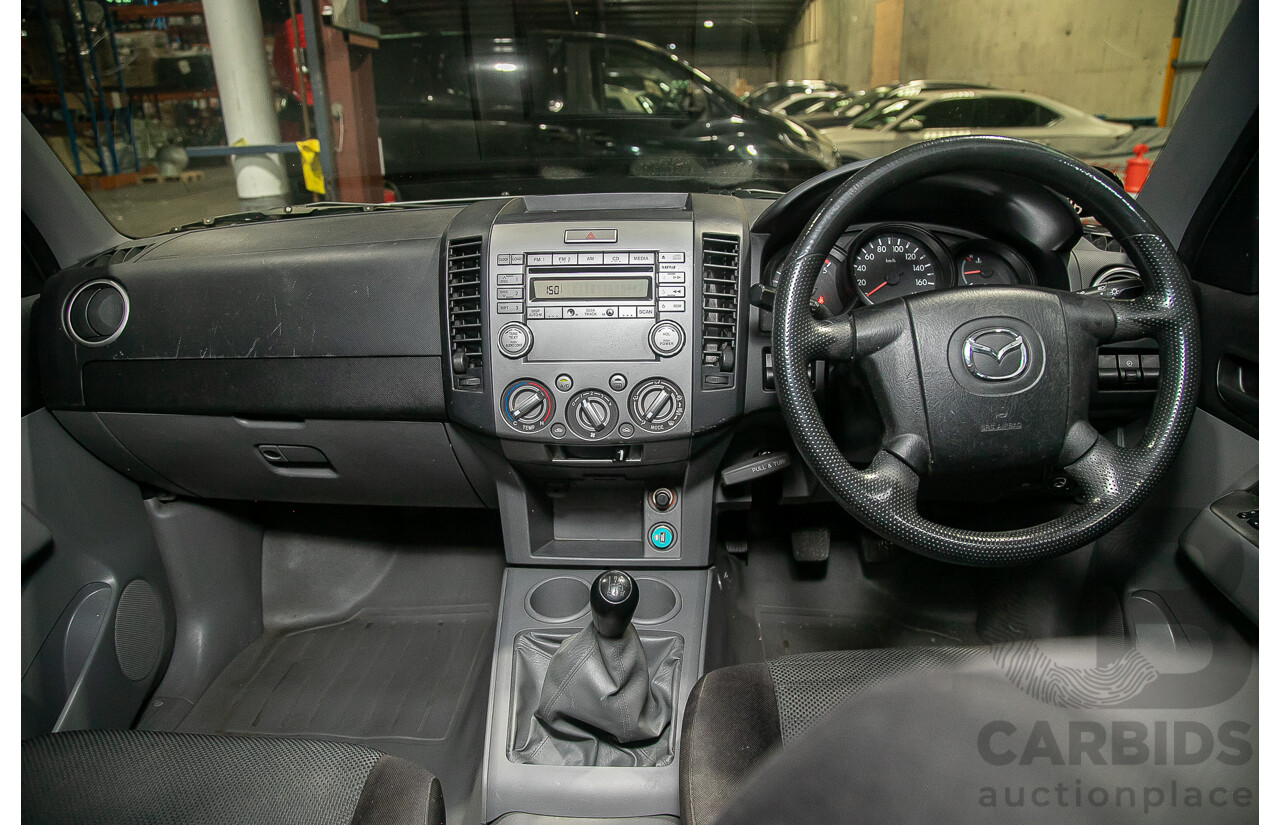 3/2011 Mazda Bt50 BOSS B3000 DX (4x2) 09 UPGRADE Dual Cab P/Up Grey Turbo Diesel 3.0L