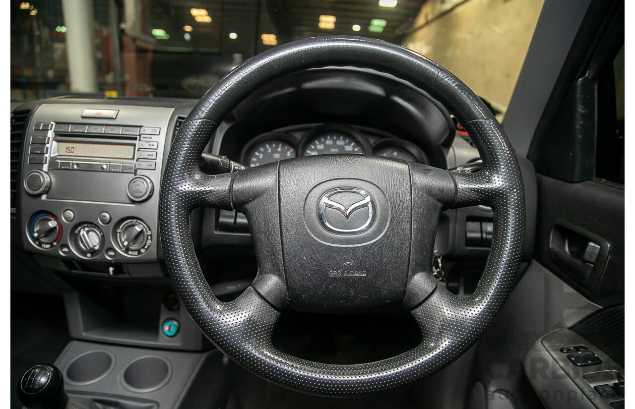 3/2011 Mazda Bt50 BOSS B3000 DX (4x2) 09 UPGRADE Dual Cab P/Up Grey Turbo Diesel 3.0L