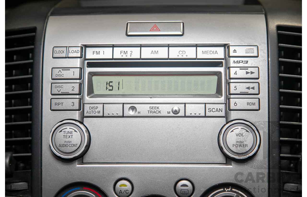 3/2011 Mazda Bt50 BOSS B3000 DX (4x2) 09 UPGRADE Dual Cab P/Up Grey Turbo Diesel 3.0L