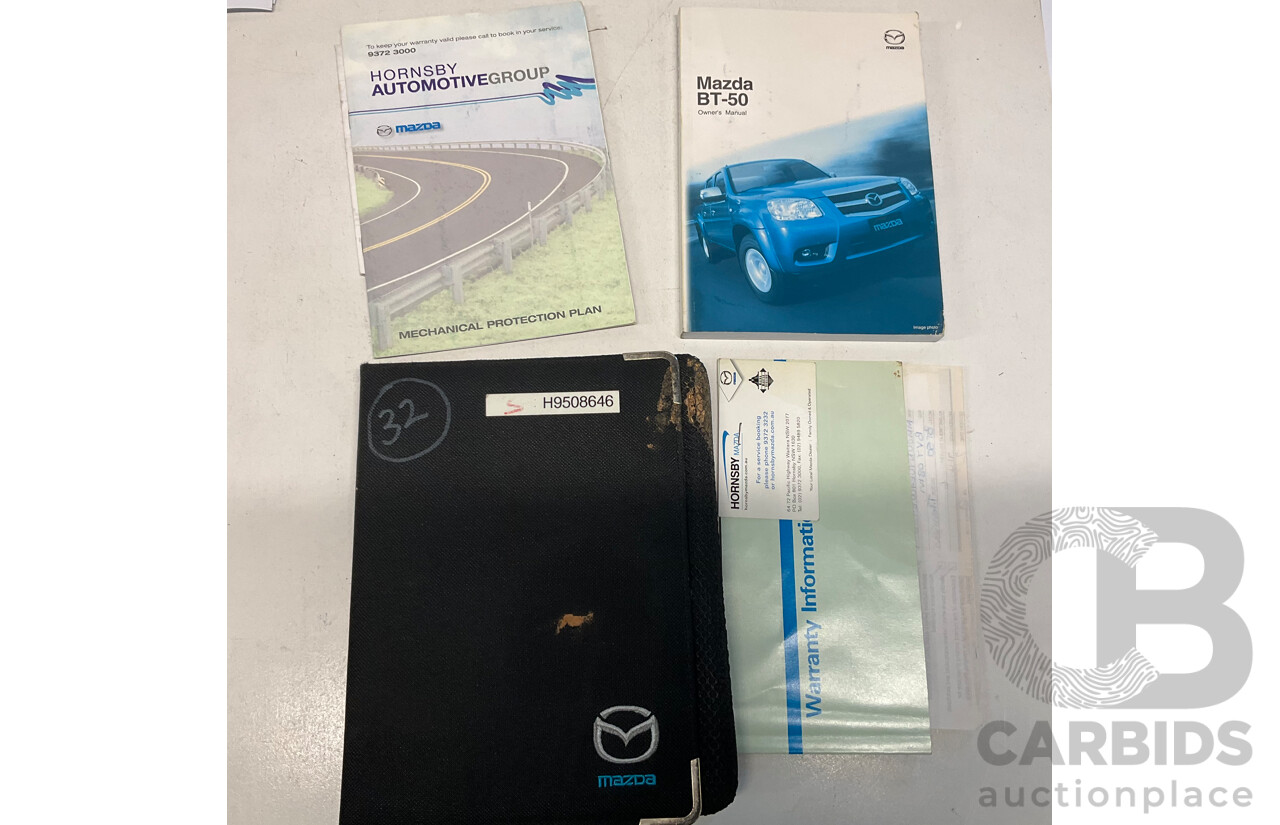 3/2011 Mazda Bt50 BOSS B3000 DX (4x2) 09 UPGRADE Dual Cab P/Up Grey Turbo Diesel 3.0L