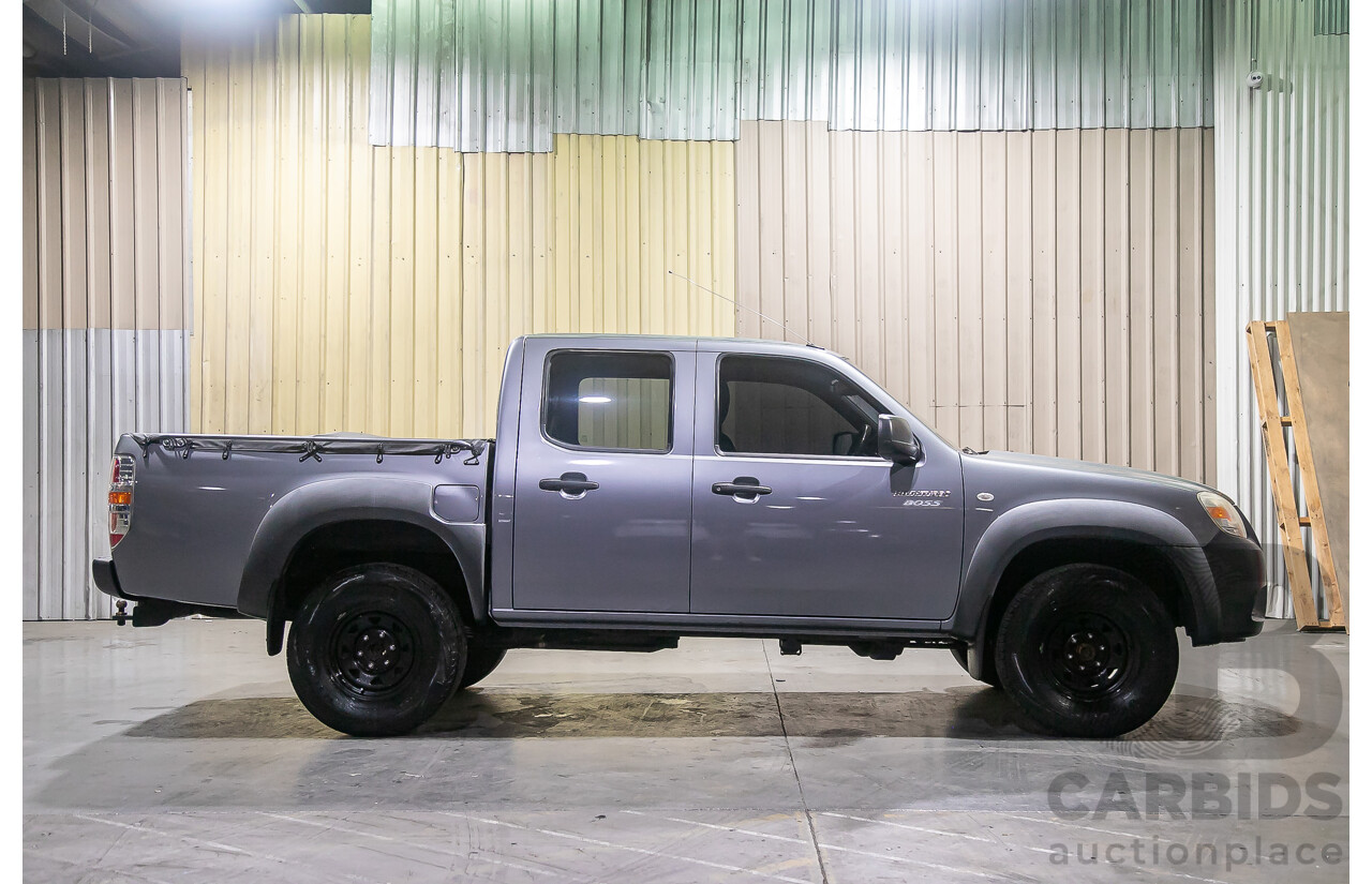 3/2011 Mazda Bt50 BOSS B3000 DX (4x2) 09 UPGRADE Dual Cab P/Up Grey Turbo Diesel 3.0L