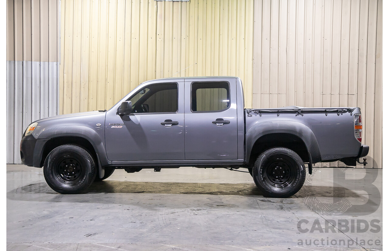 3/2011 Mazda Bt50 BOSS B3000 DX (4x2) 09 UPGRADE Dual Cab P/Up Grey Turbo Diesel 3.0L