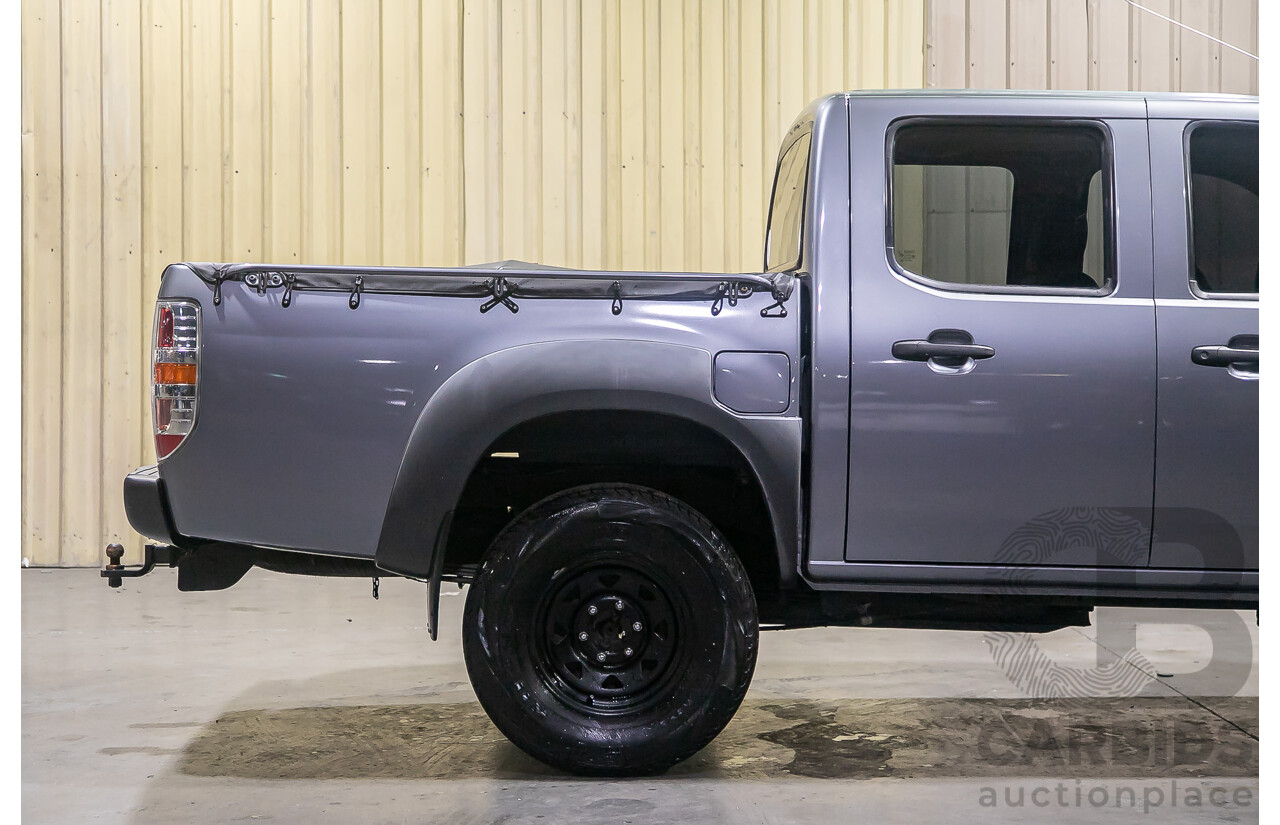 3/2011 Mazda Bt50 BOSS B3000 DX (4x2) 09 UPGRADE Dual Cab P/Up Grey Turbo Diesel 3.0L