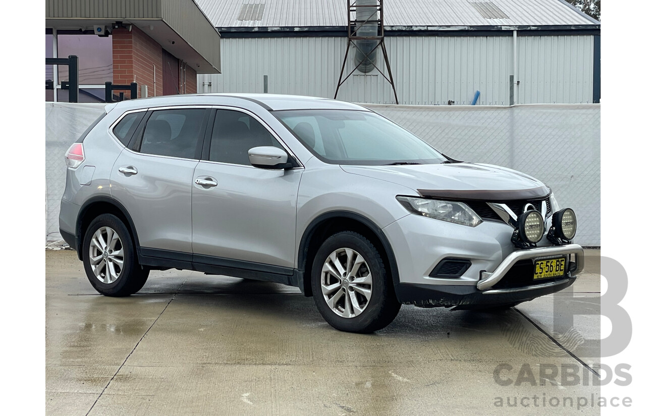 09/14 Nissan X-Trail TS (FWD) FWD T32 4D Wagon Silver 1.6L